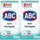 Abc 2x10 kg Parfümsüz Hipoalerjenik Matik Toz Çamaşır Deterjanı