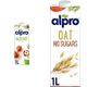 Alpro 1 lt Fındık Bitki Bazlı İçecek + 1 lt Şekersiz Yulaf Bitki Bazlı İçecek