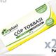 Atiplast Standart Mini Boy 80 gr 40x50 cm Şeffaf 25 Rulo Çöp Torbası