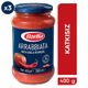 Barilla Arrabbiata 3x400 gr Acılı Domatesli Makarna Sosu