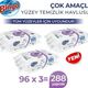 Bingo Beyaz Sabun 3x96'lı Pratik Yüzey Temizlik Havlusu