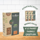 Biorootzo 6x200 gr Organik Glütensiz ve Vegan Artizan Bronz Kalıp Nohut Fusilli