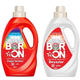 Boron Doğal Renkler + Doğal Temizlik Beyazlar 2x1690 ml Çoklu Paket Sıvı Çamaşır Deterjanı