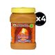 Bozkırlı Çavuşoğlu 4x930 gr Odun Ateşinde Kepekli Bozkır Tahini