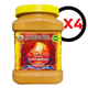 Bozkırlı Çavuşoğlu 4x930 gr Odun Ateşinde Kepeksiz Bozkır Tahini