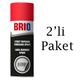 Brio 2x200 ml Etiket Yapışkan Temizleme Spreyi