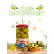 Çalıkoğlu 215 gr 141-160 Doğal Kokteyl Yeşil Zeytin