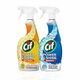 Cif Power Shine Sprey Mutfak 750 ml + Banyo 750 ml 4'lü