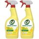 Cif Yüzey Temizleyici Sprey Krem 2x750 ml Limon Ultra Yağ Çözücü