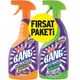 Cillit Bang 2x750 ml Banyo ve Mutfak Temizleyici Yağ Çözücü ve Kireç Sökücü Sprey