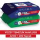 Clear Motion 2x100 200 Yaprak Yüzey Temizlik Havlusu