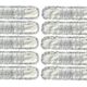 COD-EX Yedek Mikrofiber 40 cm x 10 Adet Mop