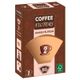 Coffee Filters 1/2 2 Numara Brown 80 Adet Filtre Kahve Kağıdı