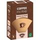 Coffee Filters 1/4 4 Numara Brown 80 Adet Filtre Kahve Kağıdı