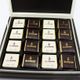 Dark Brown Chocolates & Confections 48 Adet Bitter ve Sütlü Sargılı Madlen Çikolata