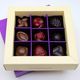 Dark Brown Chocolates & Confections 9 Adet Küçük Hediyelikler Spesiyel Özel Seri Çikolata