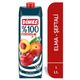 Dimes 1 lt Tetra %100 Elma&Şeftali Meyve Suyu