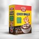 Dola 300 gr Glutensiz Coco Balls Kahvaltılık Gevrek