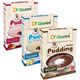 Dr. Gluten 3x224 gr Glutensiz Kinoalı Kakaolu Çilekli Vanilyalı Puding Set