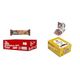 Eti 12x100 gr Burçak Sütlü Kakaolu Kremalı Yulaflı Bisküvi + 48x18 gr Puf Kakaolu Bisküvi