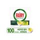 Fairy 100 Tablet Hepsi Bir Arada Limon Kokulu Bulaşık Makinesi Deterjanı