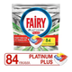 Fairy Platinum Plus Limon Kokulu 84'li Bulaşık Makinesi Deterjanı Tableti