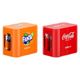 Fanta 250 ml Portakal Aromalı Kutu + Coca-Cola 250 ml Orijinal Tat Kutu Kola