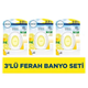 Febreze 3'lü Limon Ferahlığı Banyo Hava Ferahlatıcı Oda Kokusu