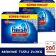 Finish 2x3000 gr Kireç Kalıntılarına Karşı Koruyucu Bulaşık Makinesi Tuzu