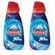 Finish Hepsi Bir Arada 2x1000 ml Konsantre Jel Bulaşık Makinesi Deterjanı