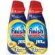 Finish Hepsi Bir Arada 2x1000 ml Limon Konsantre Jel Bulaşık Makinesi Deterjanı