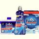 Finish Temizlik ve Bakım Seti Parlatıcı 400 ml + Makine Temizleyici Sıvı 250 ml + 550 gr Tuz