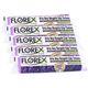 Florex 55x60 cm 10 Adetlik 5 Rulo Büzgülü Lavanta Kokulu Çöp Poşeti