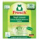 Frosch Yeşil Limonlu 30 Bulaşık Makinesi Tableti