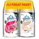 Glade Otomatik Sprey Yedek İpeksi Vanilya Meyve ve Çiçek Buketi 2x269 ml Oda Kokusu
