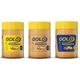Gold 3x340 gr Classic + Şekersiz + %100 Fıstık Ezmesi