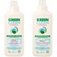 Green Clean Sensitive 1 lt Sıvı Çamaşır Deterjanı + 1 lt Yumuşatıcı