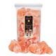 Hanzade Bitkisel 1 kg Pembe Şeffaf Berrak Halit Tuz Sole Tuzu