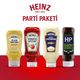 Heinz 570 gr Ketçap + 505 gr Mayonez + 445 gr Hardal + 465 gr Klasik Barbekü Sos