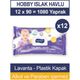 Hobby 12x90'lı Lavanta Islak Havlu