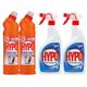 Hypo 2x750 gr Çam Tazeliği Gider Açıcı Çamaşır Suyu + 2x750 ml Köpük Çamaşır Suyu