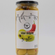 İlya 500 gr Organik Biber Dolgulu Yeşil Zeytin