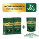 Jacobs 500 gr Monarch Filtre Kahve + Jacobs 200 gr Monarch Filtre Kahve