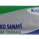 Kazanç Eko Sanayi Jumbo Siyah Çöp Torbası 80 x 110 cm 10 Adet 600 gr