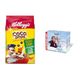 Kellogg's 450 gr Coco Pops Çikolatalı Buğday ve Mısır Gevreği + Danone 6x180 ml Disney Karakterli Sade Süt