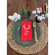 Kidspartim 16'lı Gold Yaldızlı Kırmızı Happy New Year Küçük Geyik Boynuzu Peçete