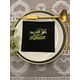 Kidspartim 33x33 cm Gold Yaldızlı Siyah Hoş Geldin Ya Şehr-i Ramazan Peçete