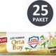 Koroplast 25 Paket 15'li Koku Hapsetme Yasemin Büzgülü Orta Boy Çöp Torbası
