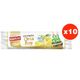Koroplast Ekstra Güçlü 55x60 cm 15'li 10 Adet Limon Büzgülü Orta Boy Çöp Torbası