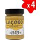 Laçoko 1280 gr Doğal Çifte Kavrulmuş Parçacıklı Fıstık Ezmesi